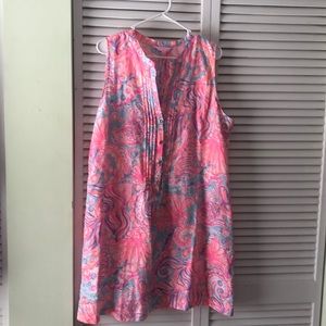 Never worn Linen Lilly Pulitzer dress